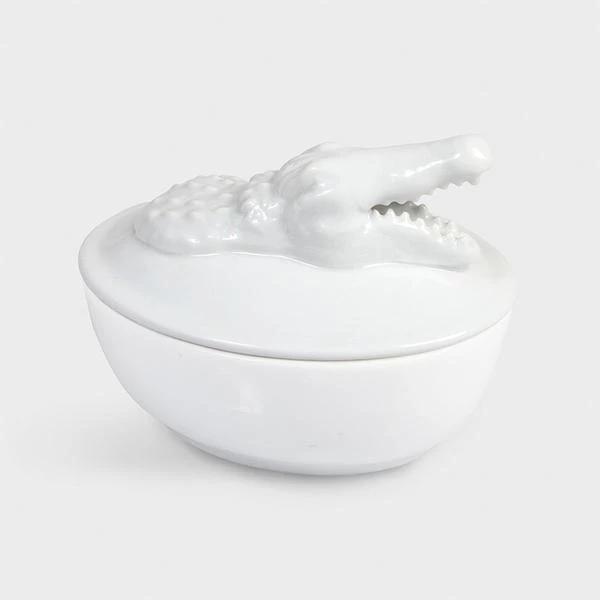 &klevering Porzellandose Krokodil &klevering Porzellandose Krokodil