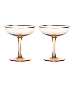 &klevering Copas Champan Vidrio Rosa