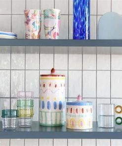 &klevering Irregular Shaped Plate Pink