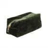 Outlet 👏 &klevering Klevering Trousse De Toilette Velours Vert ⌛ 2 &klevering Klevering Trousse De Toilette Velours Vert
