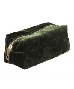 &klevering Klevering Trousse De Toilette Velours Vert