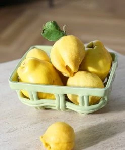 &klevering Ceramic Green Basket