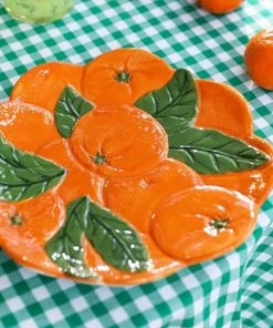 &klevering Orange Plate