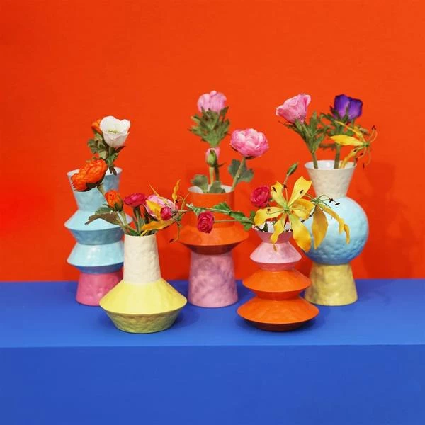 &klevering Vase Origami Fuchsia &klevering Vase Origami Fuchsia