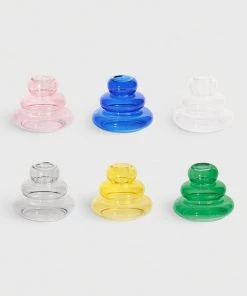 &klevering | Candle Holder Whipped Large - White