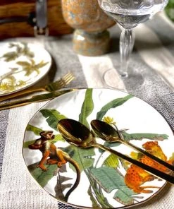 &klevering Set Of Four Jungle Plates