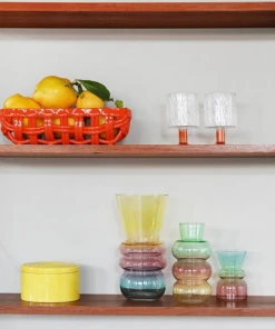 &klevering Droplet Blue Vase