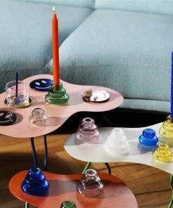 Budget ๐ &klevering | Candle Holder Whipped Small - Pink ๐ 2 &klevering | Candle Holder Whipped Small - Pink