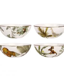 &klevering SET 4 BOWL JUNGLA KLEVERING