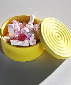 &klevering Box Round Yellow