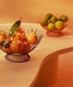 &klevering Orange Twist Basket