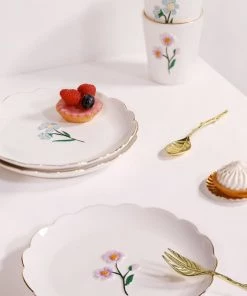 &klevering Set Of 4 Wildflower Plates