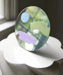 &klevering Mirror Canvas Standing Round