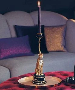 &klevering Candelabro Leopardo