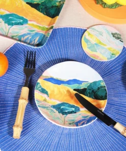 &klevering Landscape Margaret Coasters Set of 6