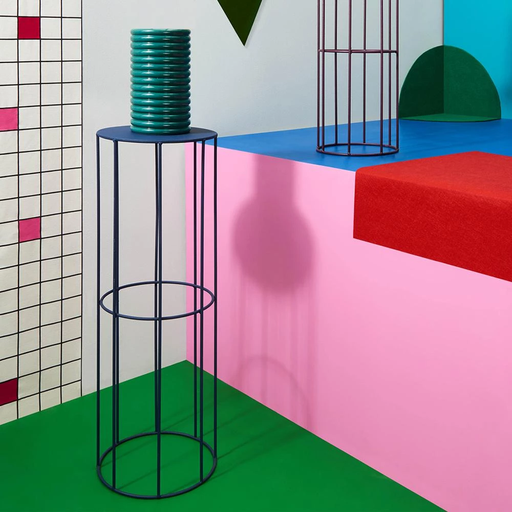 &klevering Plant Stand Medium Purple &klevering Plant Stand Medium Purple