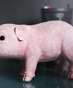 &klevering Pink Piggy Coin Box