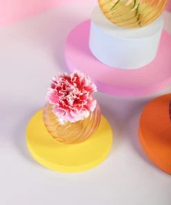 &klevering Purple Spiral Vase