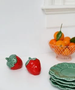 &klevering Orange Twist Wire Basket