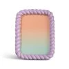 &klevering Braid Rectangle Photo Frame Lilac