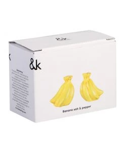 &klevering Banana Salt and Pepper Shaker