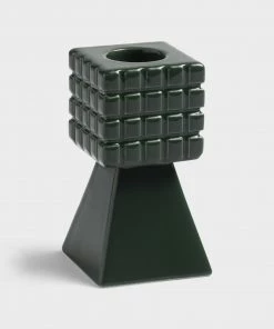 &klevering Stack Candle Holder Green