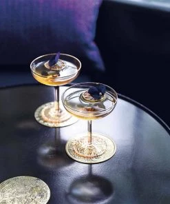 &klevering Copas Champan Vidrio Rosa