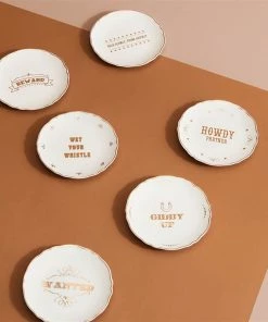 &klevering Set 6 Plate slogan