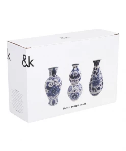 &klevering Small Dutch Delight Vase Set of 3