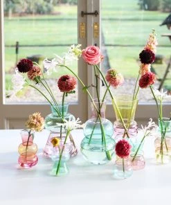 &klevering Pink Droplet Vase