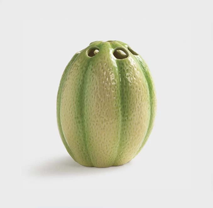 &klevering Vase Melon Handmade Stoneware &klevering Vase Melon Handmade Stoneware