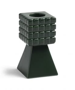 &klevering Candleholder Stack Dark Green