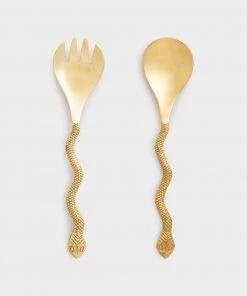 &klevering Cubiertos Ensalada Serpiente