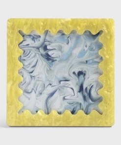 &klevering Photo Frame Wavy - Yellow
