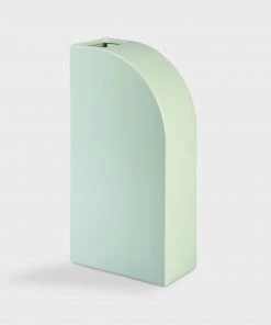 &klevering Pastel Green Arched Vase