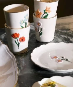 &klevering Set Of 4 Wildflower Plates