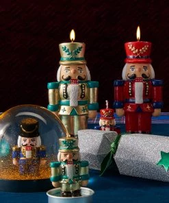 &klevering Nutcracker Candle - Silver