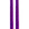 &klevering Two Glitter Candles Violet