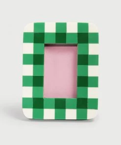 &klevering Green Vichy Photo Frame
