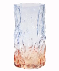 &klevering Bicolour Blue Trunk Vase