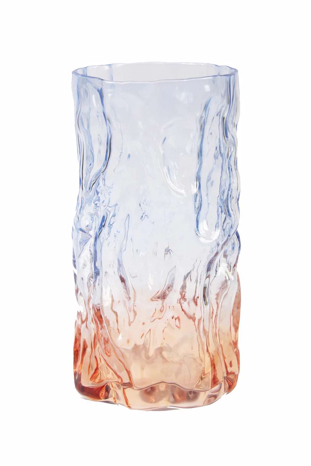 &klevering Bicolour Blue Trunk Vase &klevering Bicolour Blue Trunk Vase