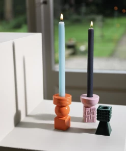 &klevering Candleholder Stack Dark Green