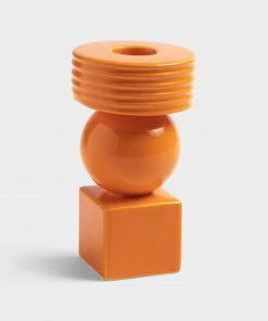 &klevering Stack Candle Holder Orange