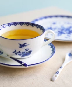 &klevering Set Of Six China Delftware Tea Spoons