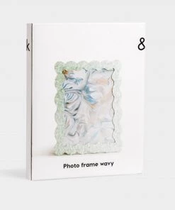 &klevering Wavy Mint Photo Frame