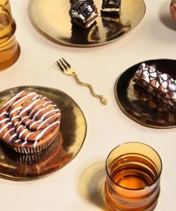 &klevering Plate Imperfect Large Gold