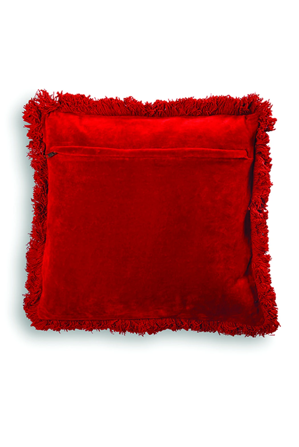 &klevering Square Tiger Cushion - Red &klevering Square Tiger Cushion - Red