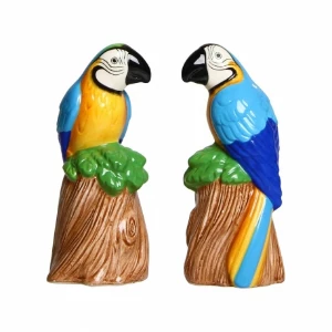 &klevering Parrot Salt and Pepper Shaker &klevering Parrot Salt and Pepper Shaker