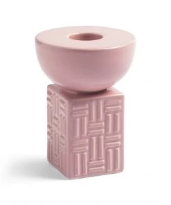 &klevering Stack Candle Holder Pink