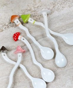 &klevering Spoon mushroom set of 6